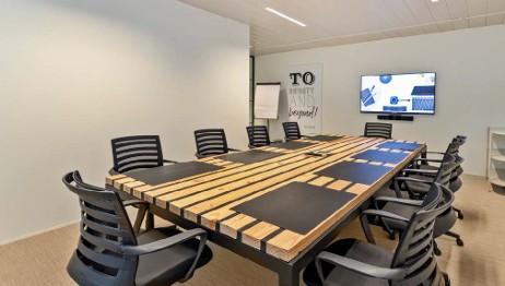 Toy Story vergaderruimte bij Kortrijk Business Park